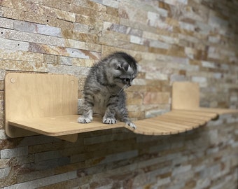 Cat Wall Shelves Cat Bridge Cat Furniture Cat Bed Cat Shelf Cat Tower Cat Stairs Cat Wall Steps Pet Steps Cat Play Cat Tree Cat Toys for Cat