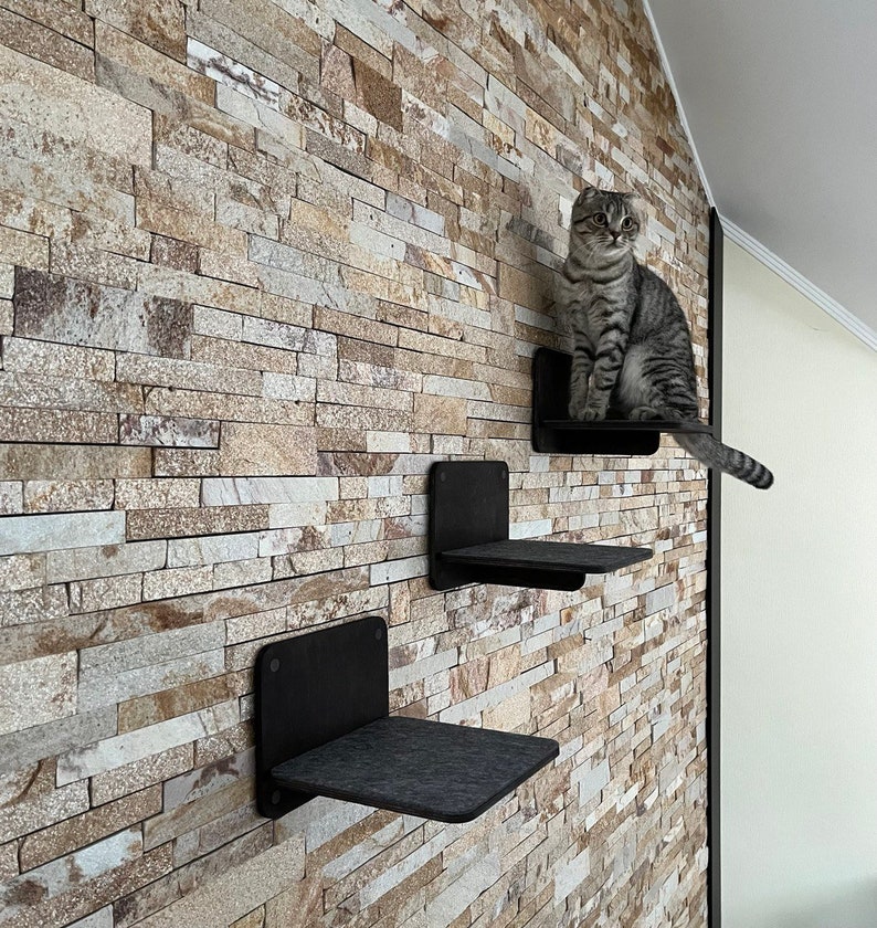 Set of 3 Steps Cat Steps Bed Pet Steps for Cat Steps for Wall Etsy