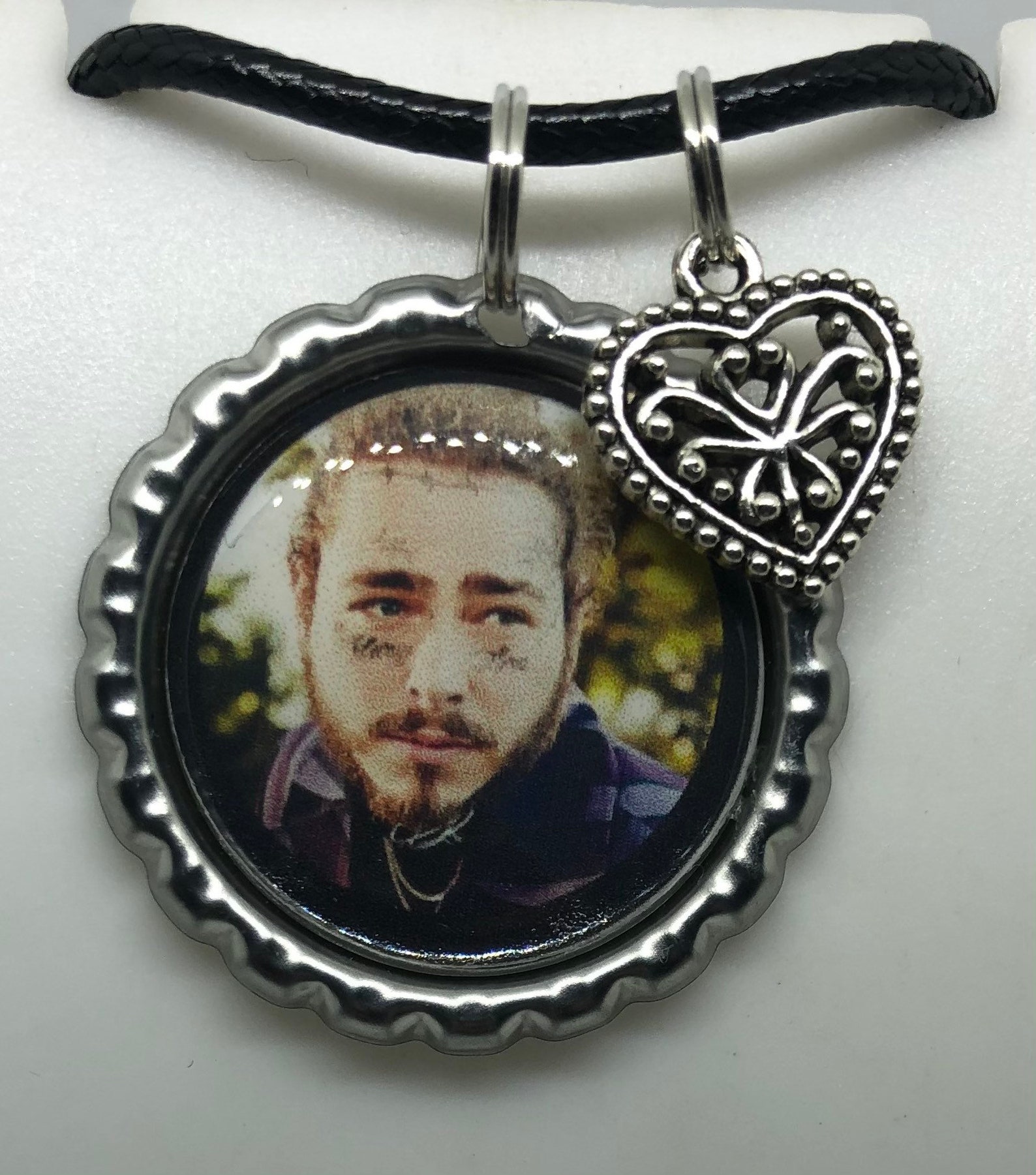 Post Malone Posty Postey Pendant Necklace Jewelry Etsy