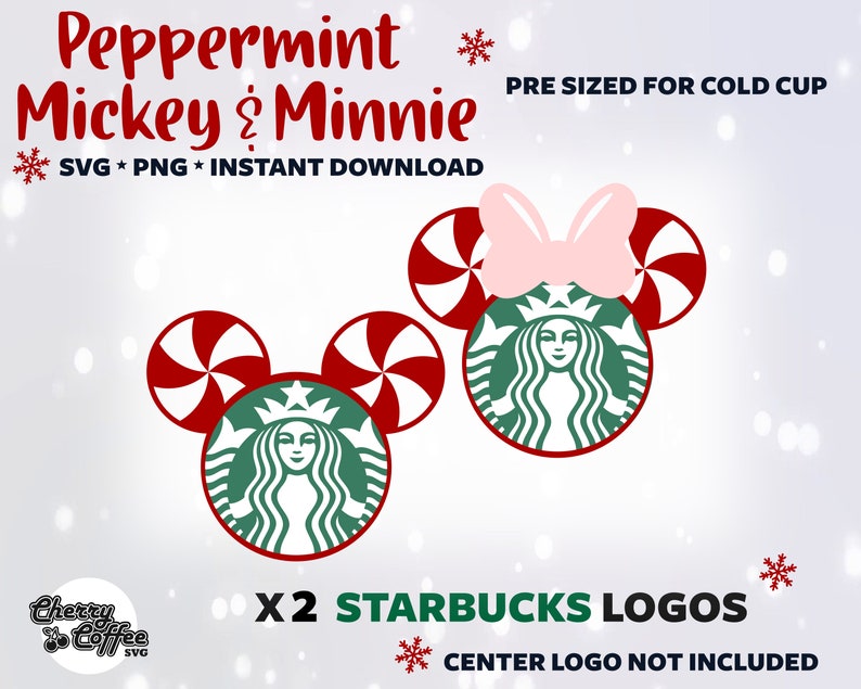 Download Christmas Starbucks Cup SVG Cold Cup Disney Christmas | Etsy