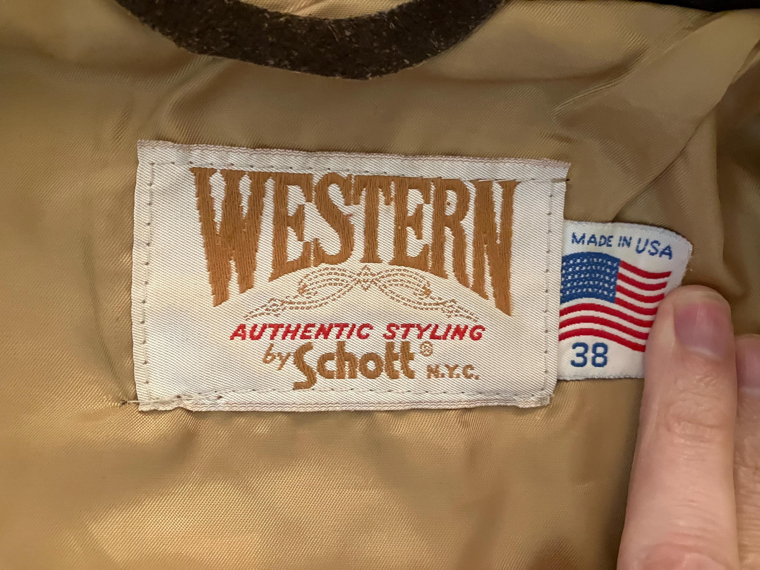 RARE Vintage Schott 