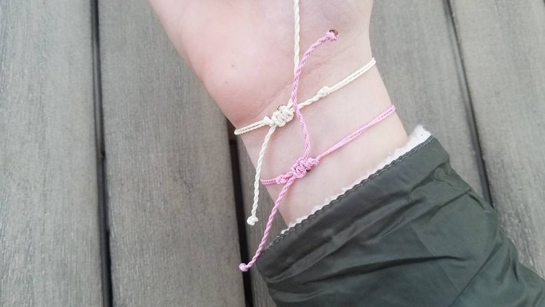 Waterproof String Bracelet Mother/'s Day Gift Little Bronze Circle Charm Bracelet Minimalist Teen Gift Wish Bracelet Christmas Gift