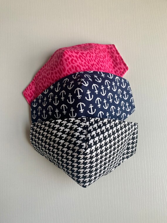 Cute Print Face Masks Fun Quirky Face Mask 3ply Nose Etsy