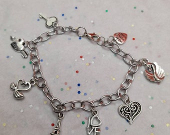 Build a charm cheap bracelet for mom