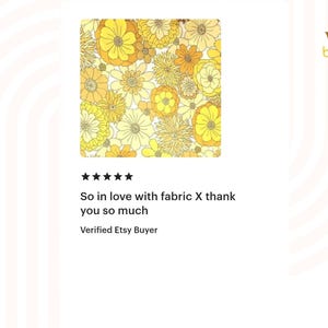 70s Fabric: Excellent Preloved-condition Vintage Fabric by St Michael in Mustard Yellow and Brown image 10
