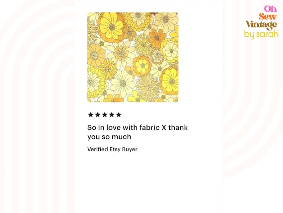 Vintage Fabric, 70s Fabric, Retro Fabric, Midcentury Fabric