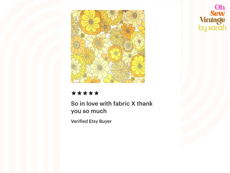 70s Fabric: Excellent Preloved-condition Vintage Fabric by St Michael in Mustard Yellow and Brown image 10