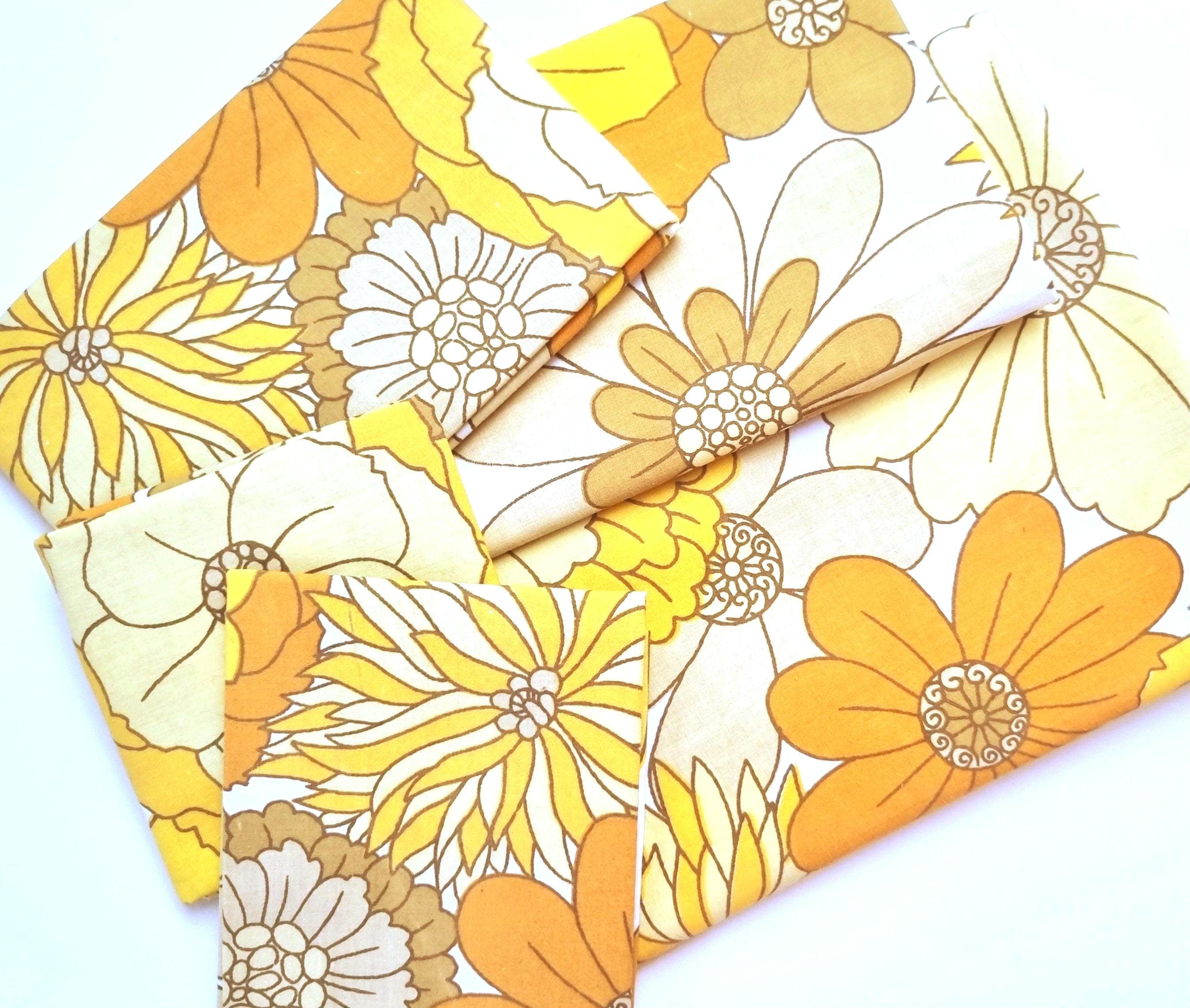 Vintage Fabric, 70s Fabric, Retro Fabric, Midcentury Fabric