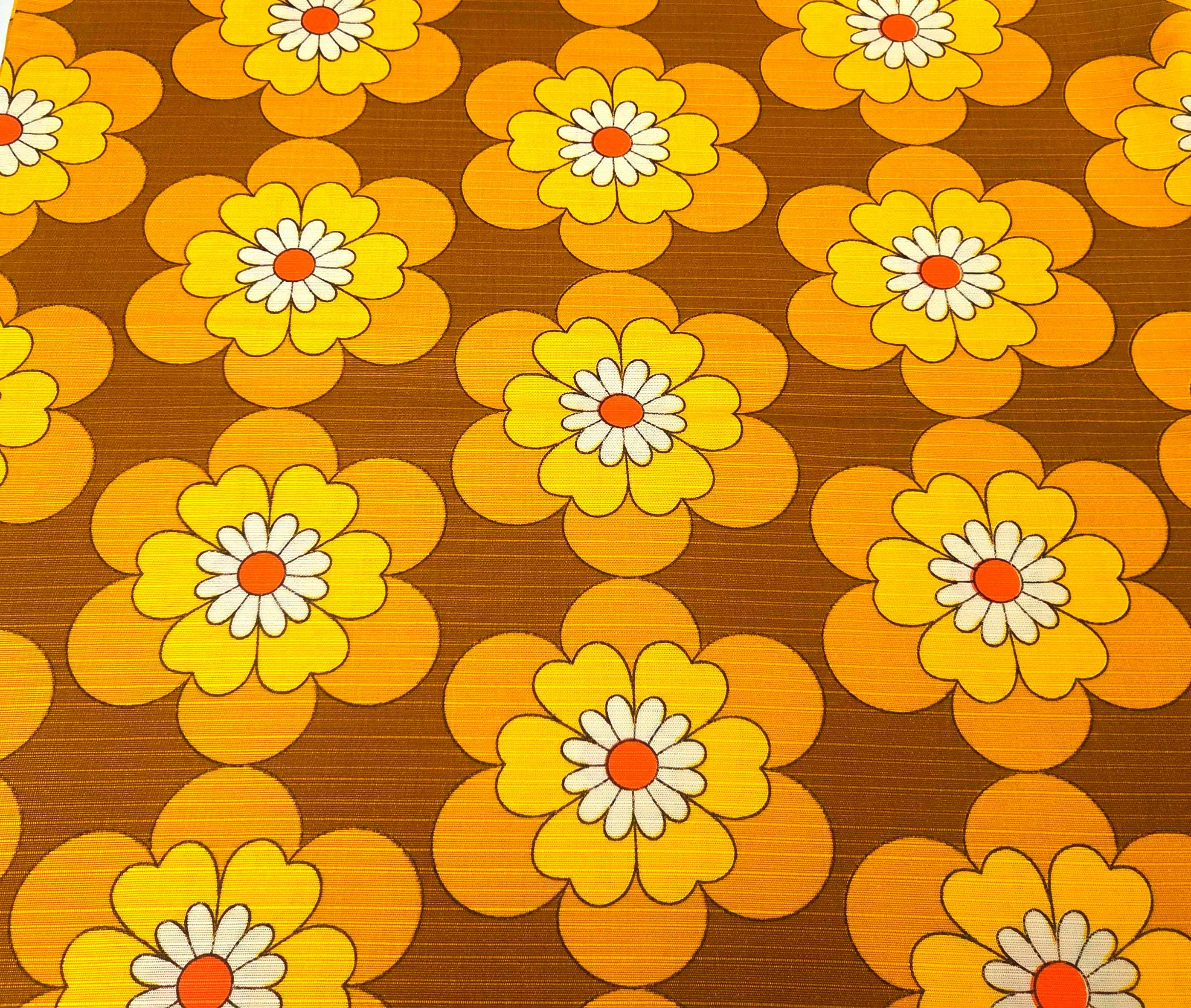70s Fabric - Etsy Australia
