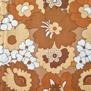 Vintage Fabric, 70s Fabric Unused by St Michael, Retro