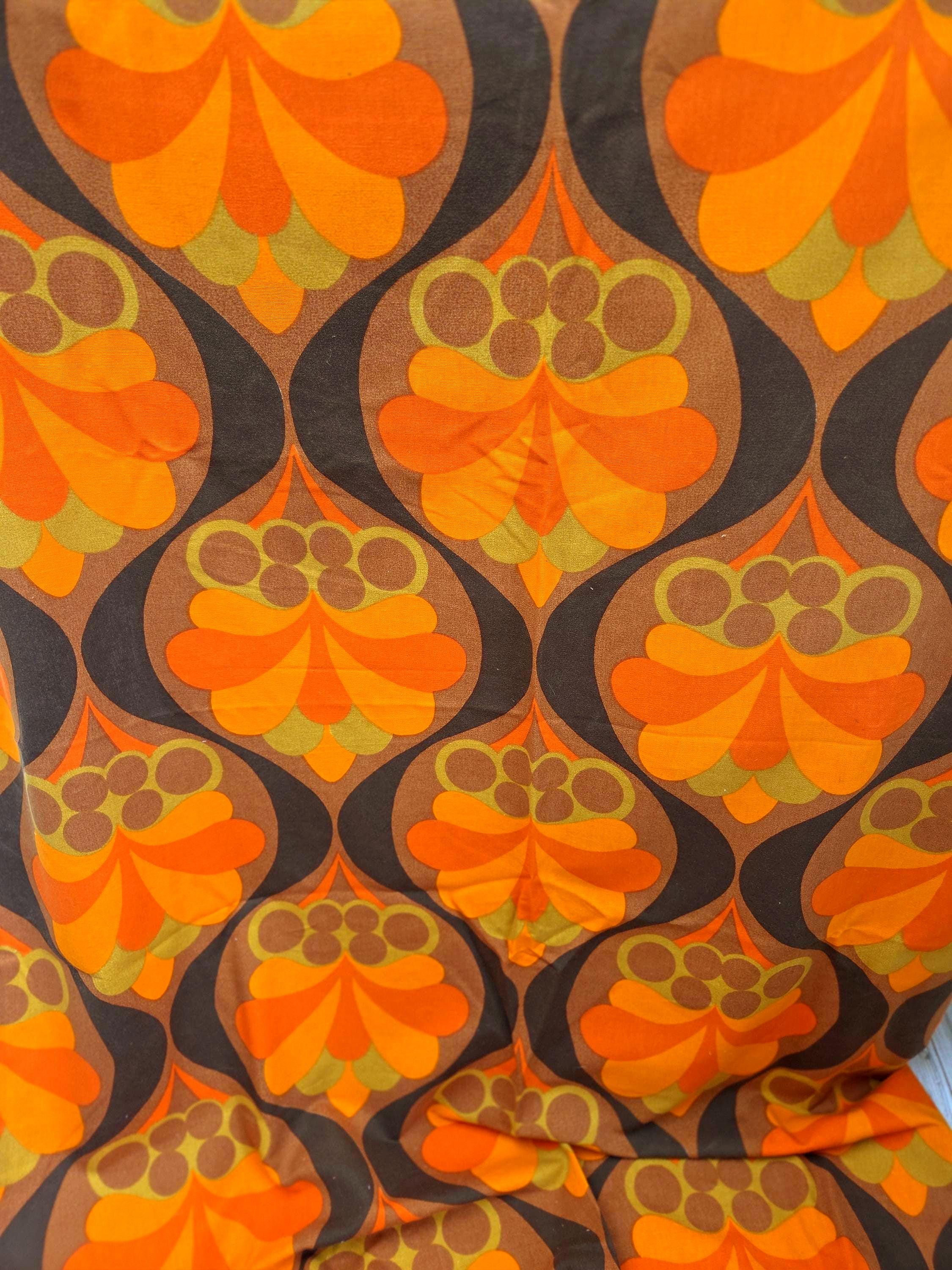 Vintage upholstery fabric 1960s - Etsy 日本