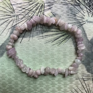 Kunzite Crystal Bracelet