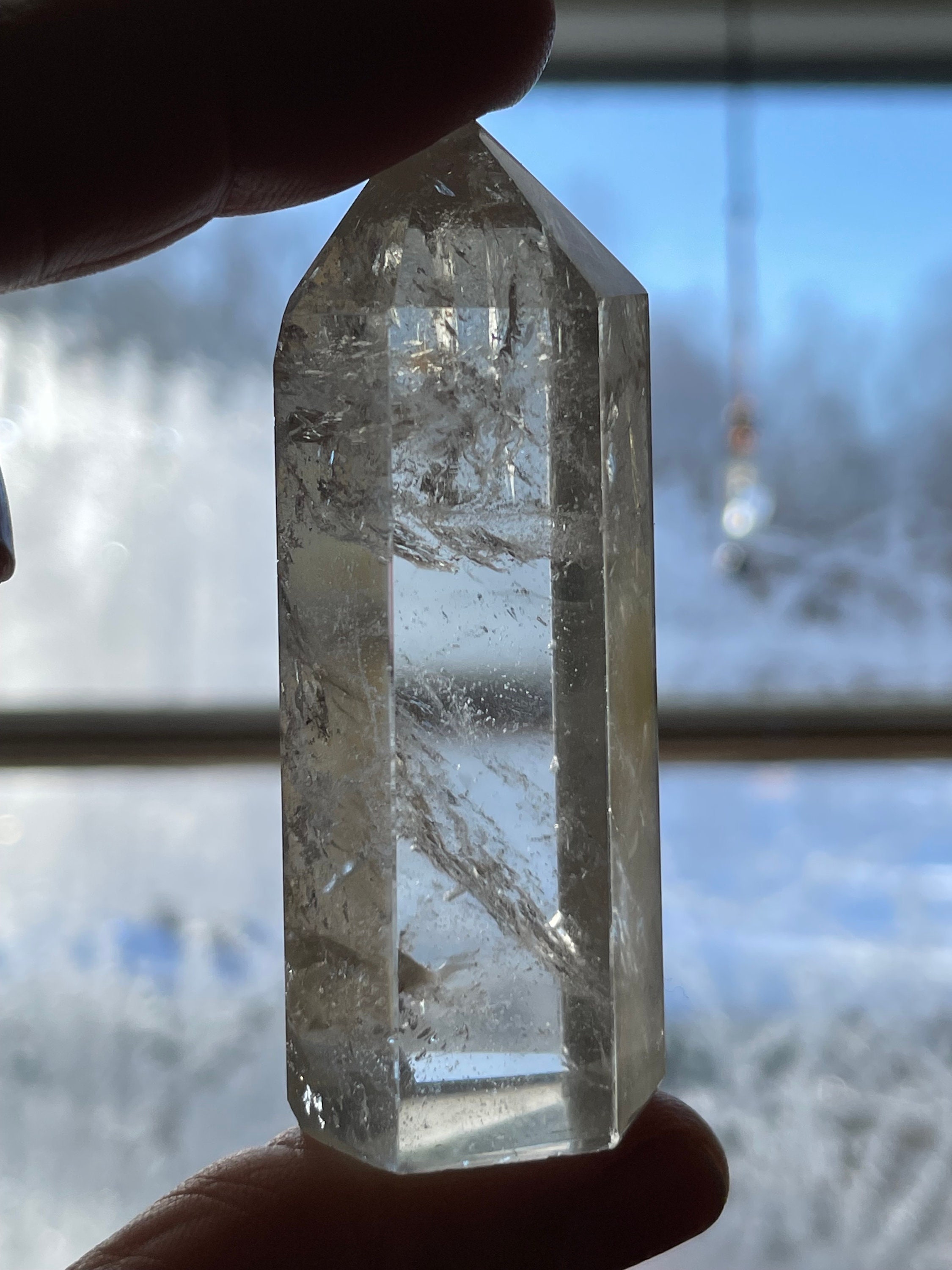 虹のかかったシトリンタワー - Etsy 日本