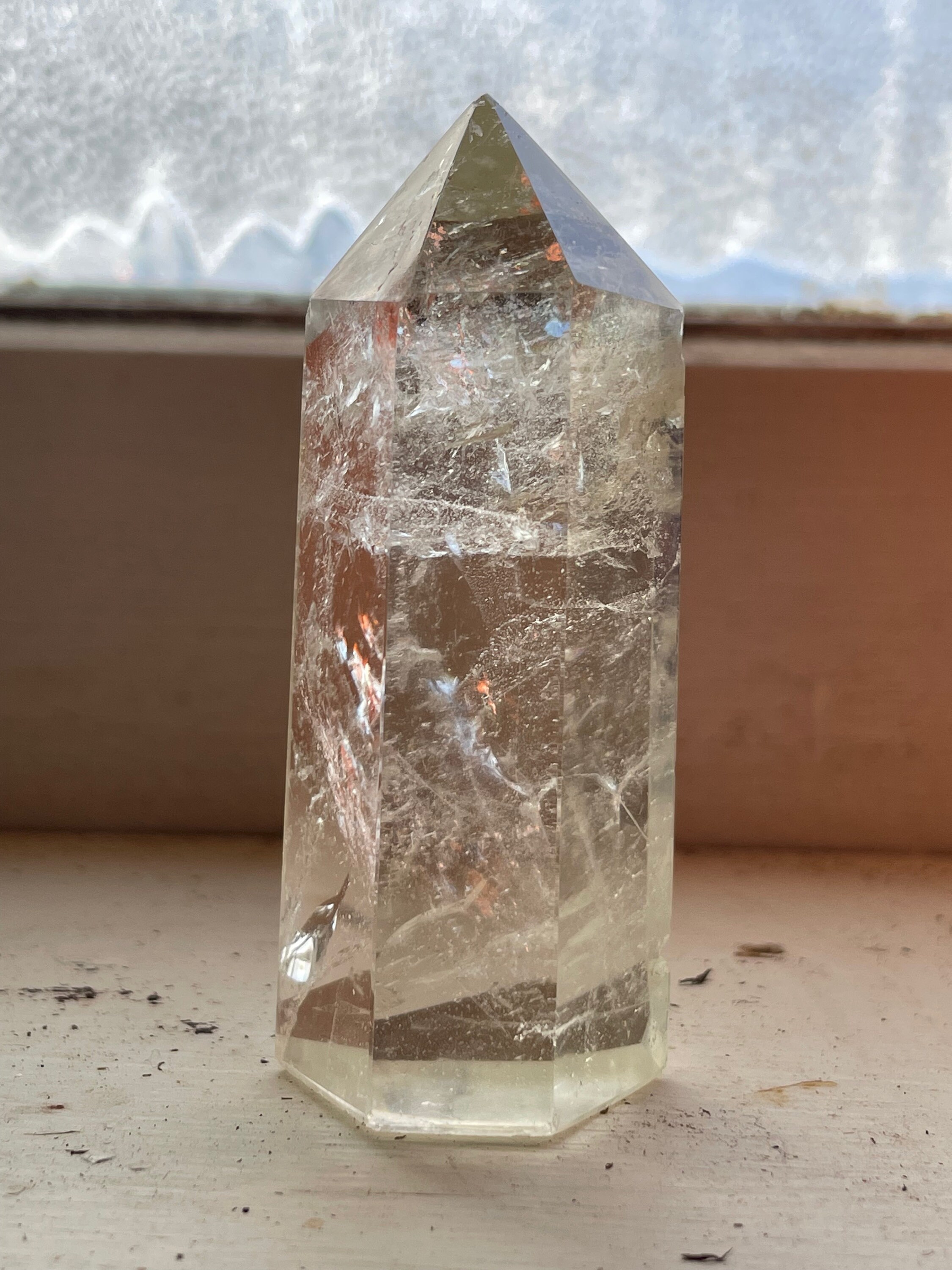 虹のかかったシトリンタワー - Etsy 日本