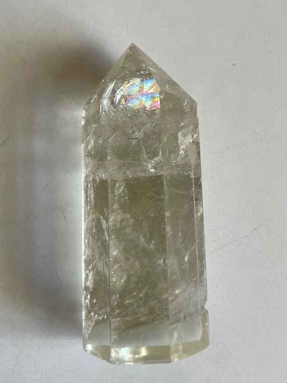 虹のかかったシトリンタワー - Etsy 日本