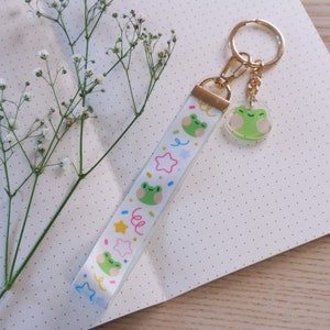 Frog Mini Lanyard Keychain