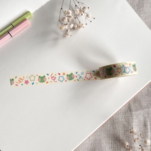 Confettikikkers – Washi-tape