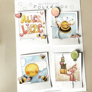 "Polaroids" file for printing, coloring, cutting out, crafting, scrapbooking… A4