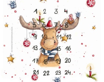 Datei "Elch Adventskalender"