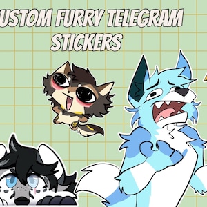 Furry Telegram Sticker Commission