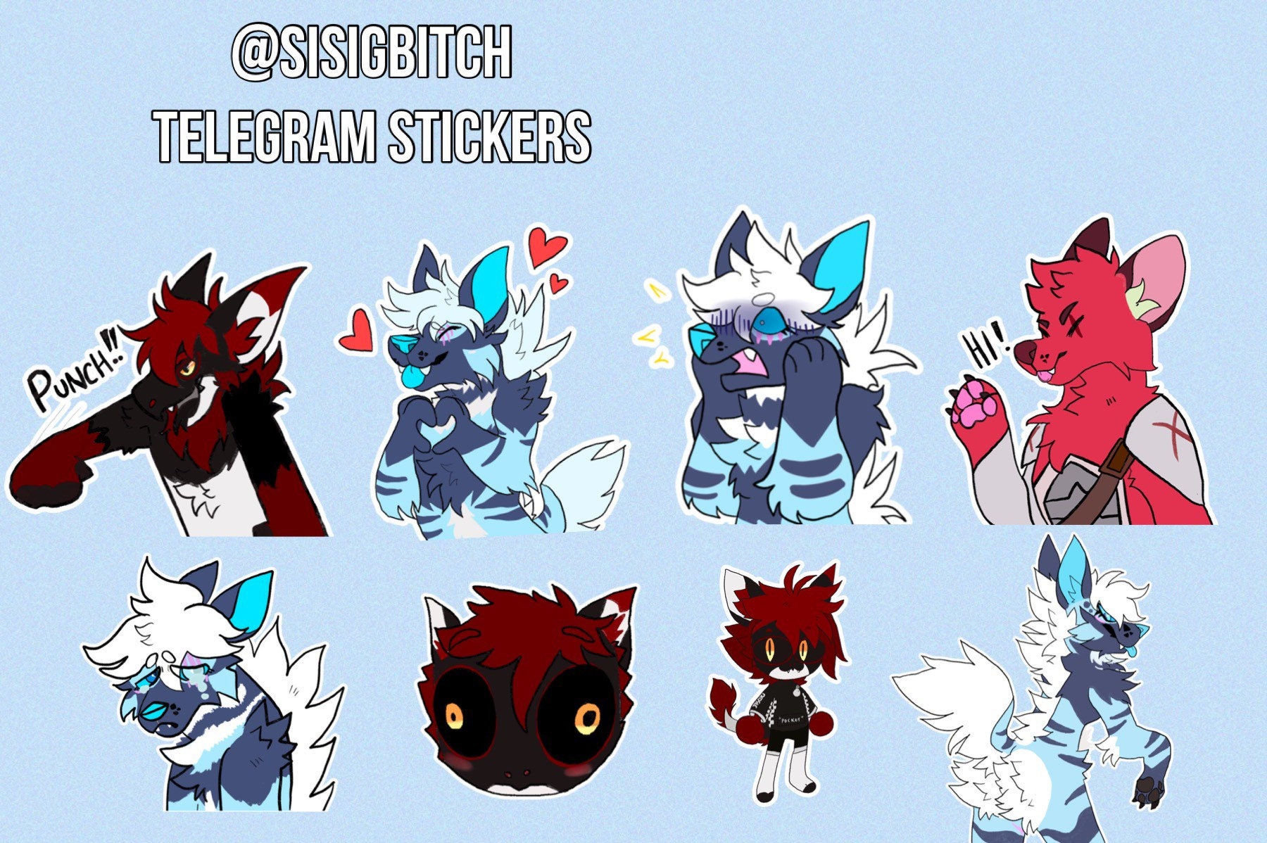 Furry Telegram Sticker Commission Etsy Furry Telegram Sticker Commission Etsy