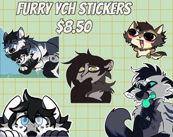 Furry YCH Telegram Sticker Commissions