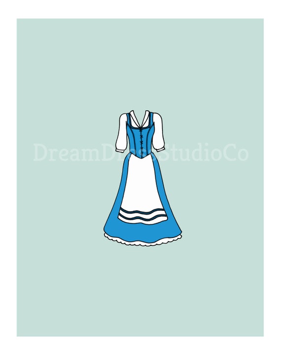 Belle Beauty The Beast Broadway Musical Theatre Costume Etsy Australia