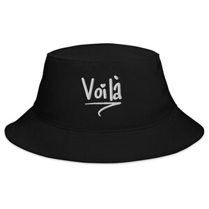 Embroidered Bucket Hat, French Hat, Spring Summer Embroidered Hat, Beach Fashion, Sun Cap