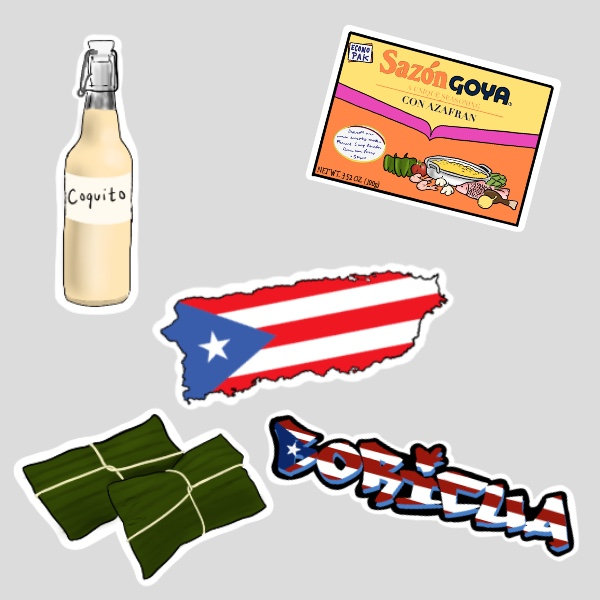 Boricua Stickers For Tumblers, Cellphone and Laptop Decals, Craft