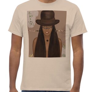Erykah Badu Graphic T-Shirt, Black Art, R&B Apparel