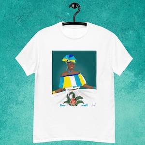 Bahamian Art Graphic T-Shirt, Bahamian Flag, Caribbean Dress, Graphic T-Shirt, Gift for Bahamian, Matching T-Shirt
