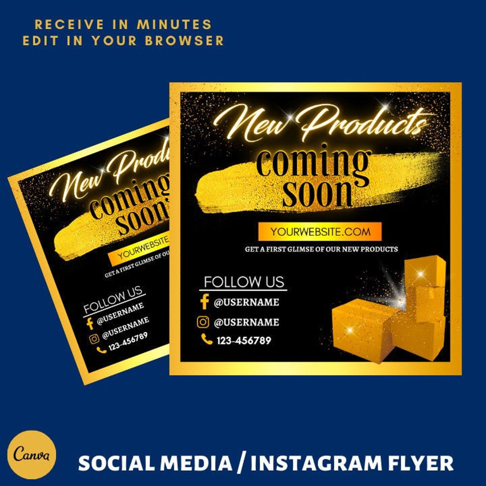 Opening Soon Flyer Template