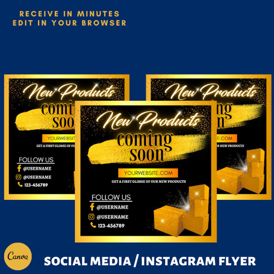 Opening Soon Flyer Template