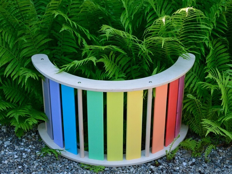 Montessori Rocker Wooden Rockerwooden Rocking Toy Etsy