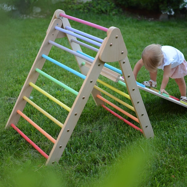 Foldable Climbing Triangle + Reversible Ramp