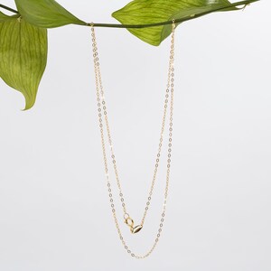 14 karat yellow gold chain