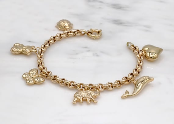 Italian Gold Beaded Bracelet in 14k Gold - Macy's