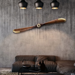Ironbark Wooden Airplane Propeller