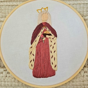 6 inch: Single Saint Custom Embrodiery image 3