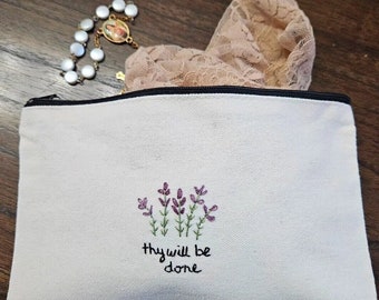 Veil Bags, Hand embroidered pouch, Mass bags