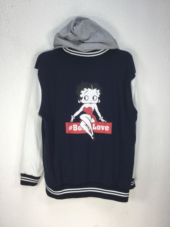 BETTY BOOP HOODIE Jacket Large Size Cartoon anime
