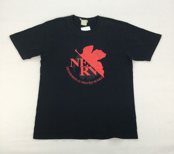 Japanese Anime NEON GENESIS EVANGELION T-shirt La