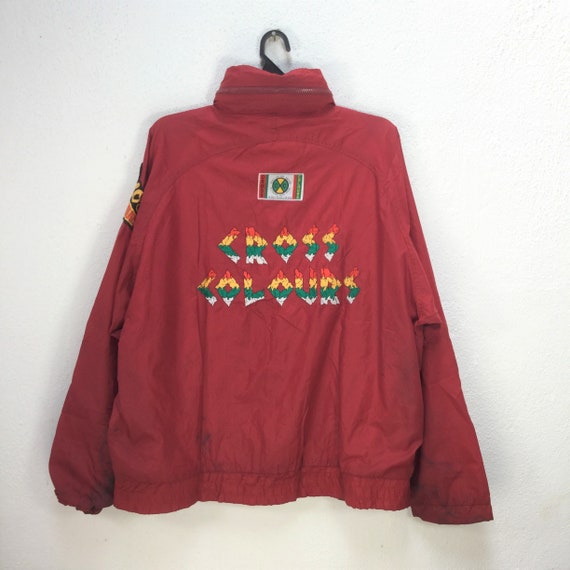 Vintage CROSS COLOURS WINDBREAKER Jacket Large Siz