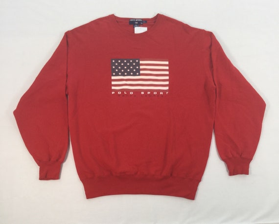 vintage polo sport sweatshirt