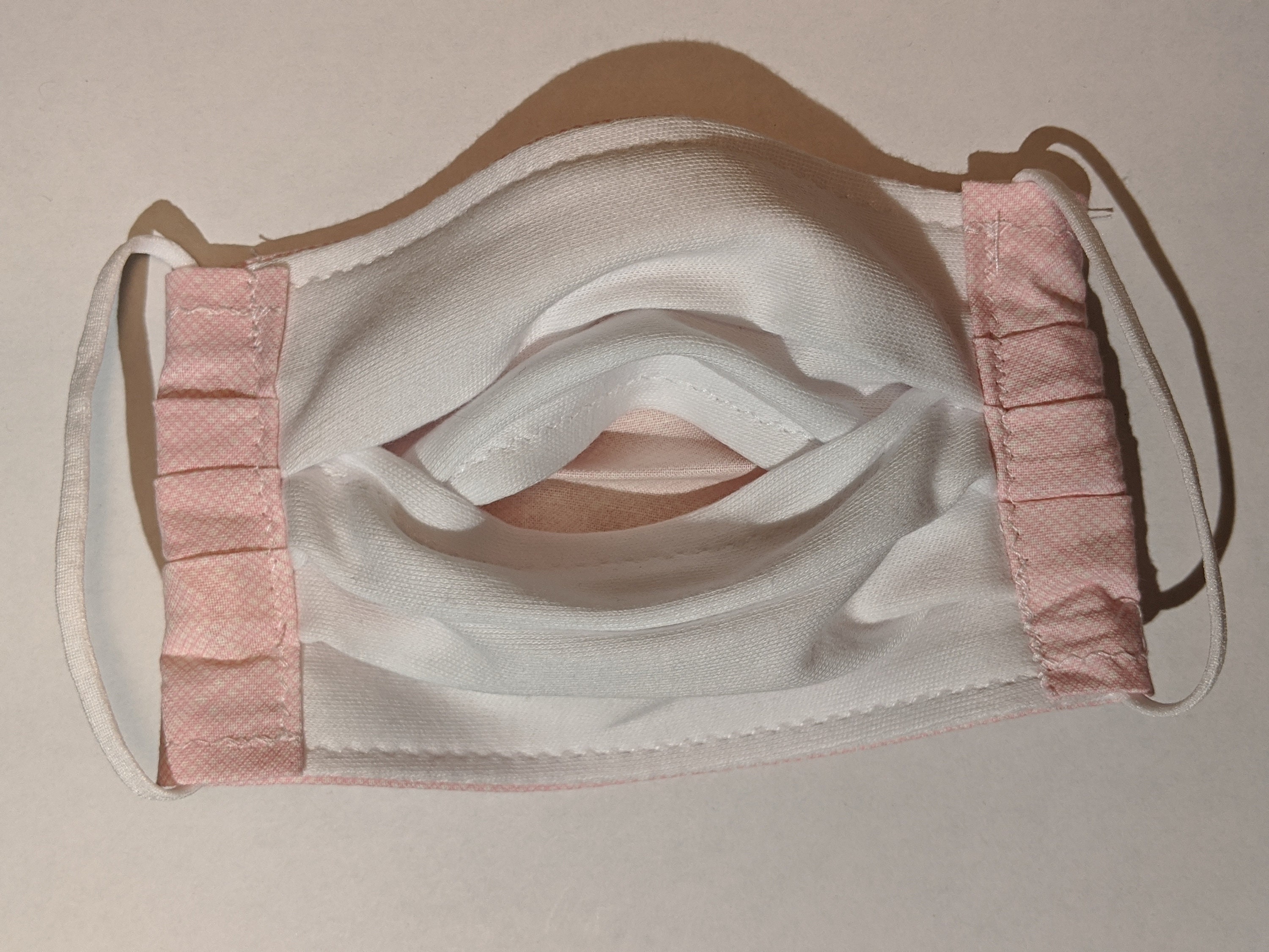 Handmade Mask with filter pocket Double Layer Mask Etsy