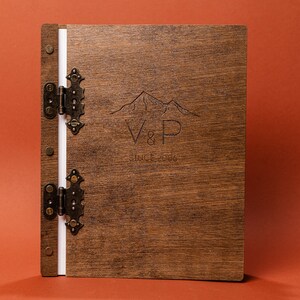 WOODEN MENU HOLDER A4 RESTAURANT PUB HOTEL NATURAL LOOK DISPLAY LIST WINE Dorset