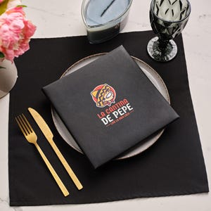 Raccoglitore per menu personalizzato, custodia per menu, porta menu in tessuto, porta menu in similpelle, porta menu per ristoranti, design moderno, menu per pranzo