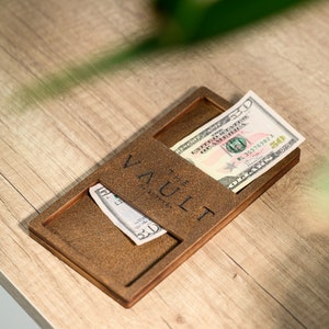 Rekeninghouder, houder voor gastencheques voor restaurant, houder voor café-bar, houder voor houten bonnen