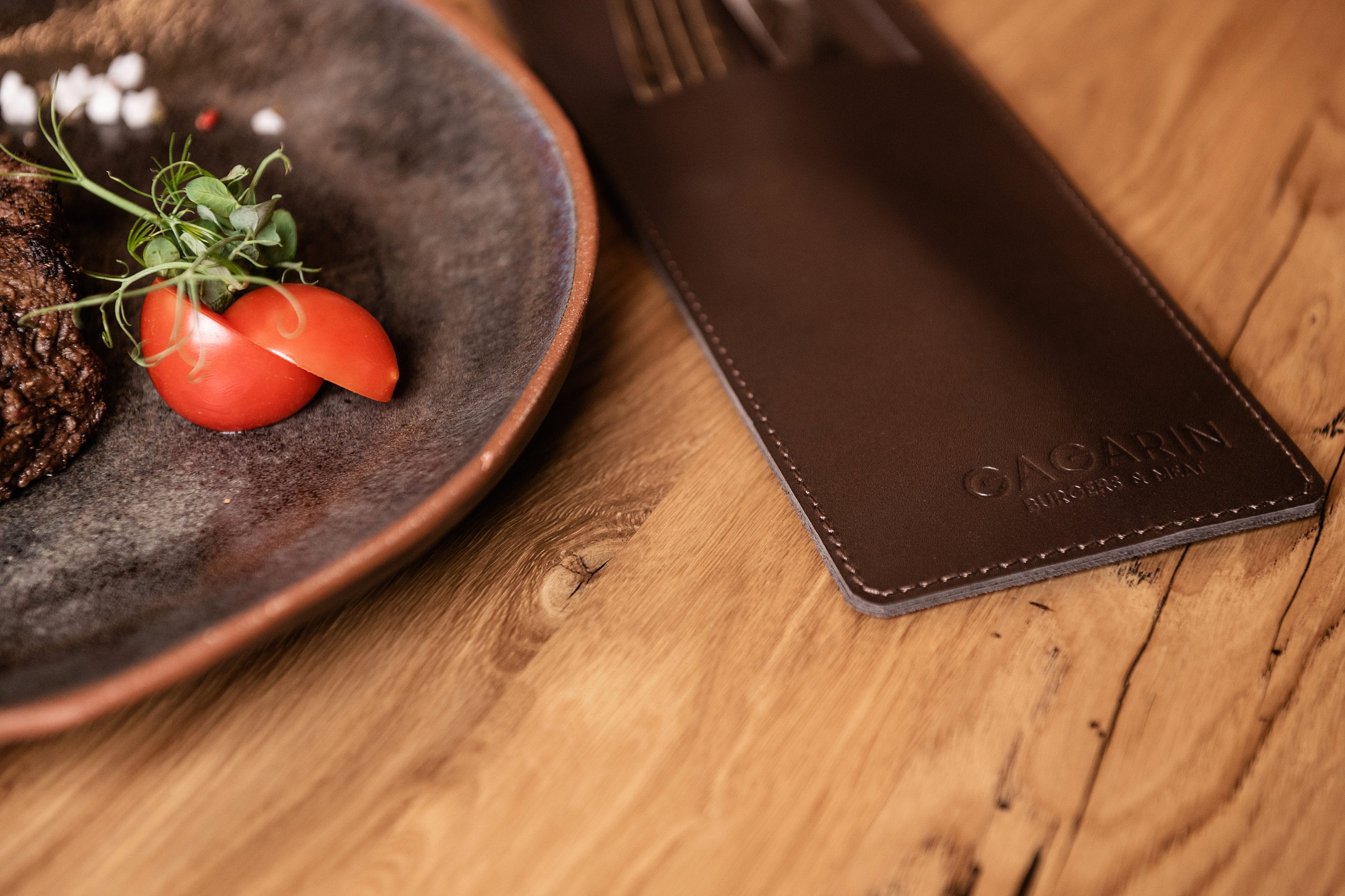 Leather Cutlery Holder Restaurant Cutlery Case Custom Etsy