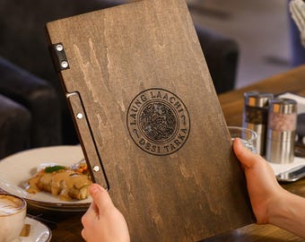 小物入れ UNITED ARROWS HAY MENU muuto bastisrike Engraved Wood Menu Holder: Restaurant Menu Folder With Changeable